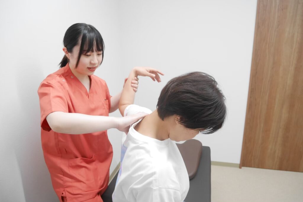 手根管症候群の施術イメージ