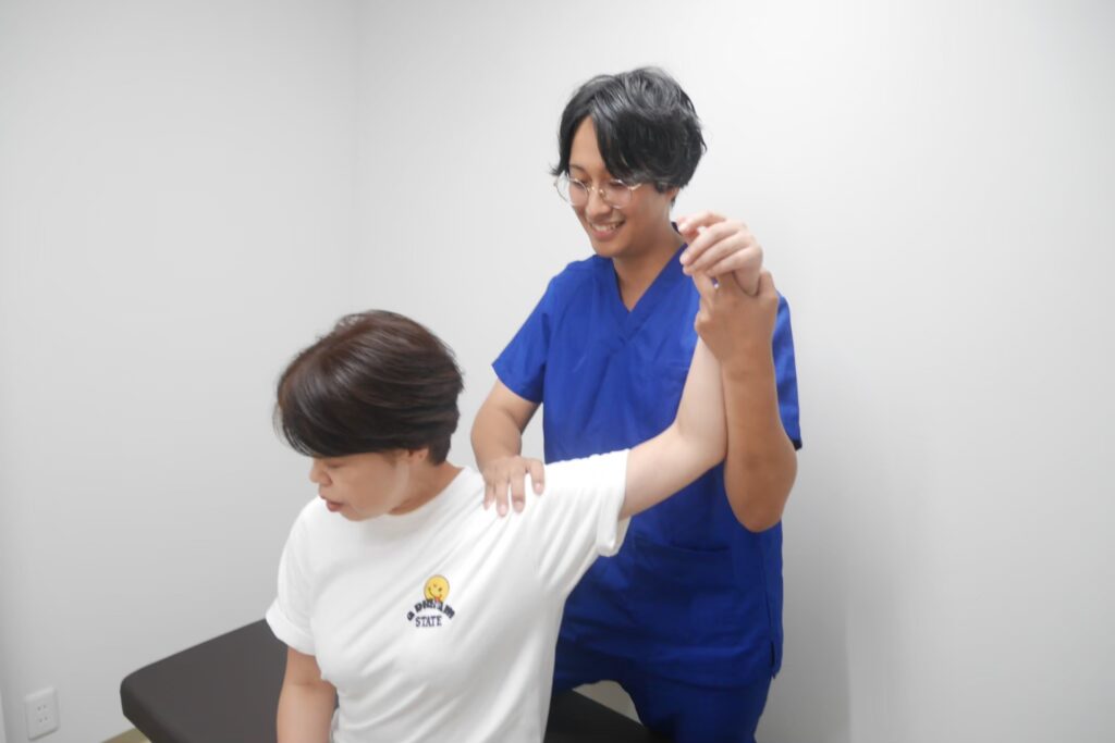 腱鞘炎の施術イメージ